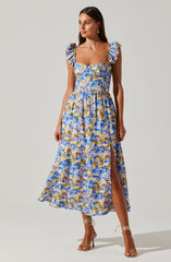Wedelia Floral Midi Dress 4/30