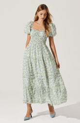 Florentina Floral Tiered Maxi Dress