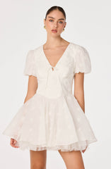 Sommer 3D Floral Mini Dress