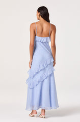 Amiya Floral Chiffon Maxi Dress
