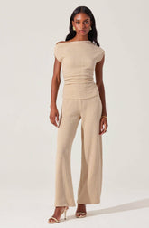 Keir Textured Knit Pants