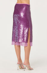 Shirin Sequin Pencil Skirt