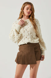 Lexi Pom Pom Embellished Sweater