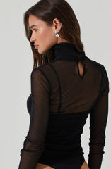 Olia Mesh Layered Bodysuit