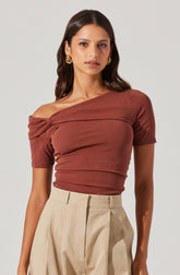 Saylah Off Shoulder Twist Top