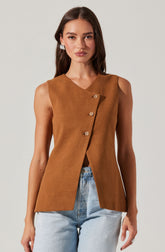 Sonja Asymmetrical Vest