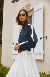 Teo Contrast Stripe Track Jacket