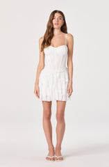 Madeleine Lace Bustier Crop Top