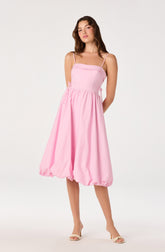 Dahlia Bubble Hem Midi Dress