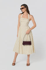 Marianna Halter Midi Dress
