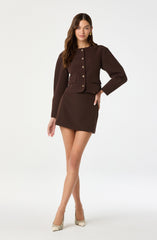 Tailored Mini Skirt