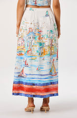 Wendy Pleated Midi Skirt