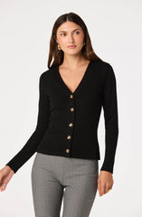 Mckenzie Ribbed V-Neck Cardigan