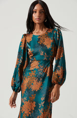 Quinn Floral Cutout Maxi Dress