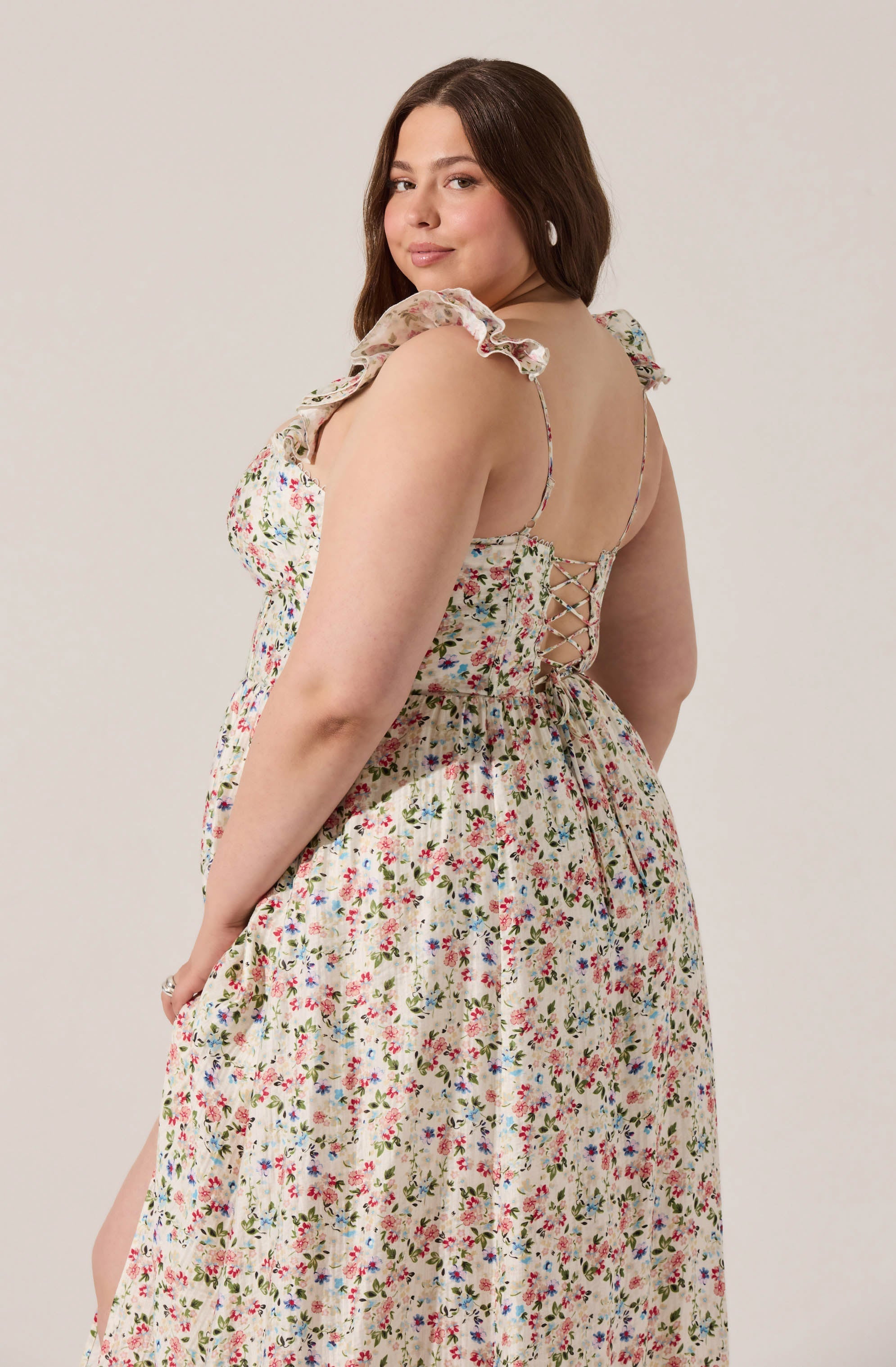 Wedelia Print Midi Dress