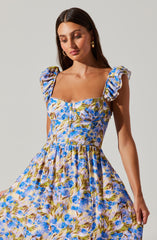 Wedelia Floral Midi Dress 4/30