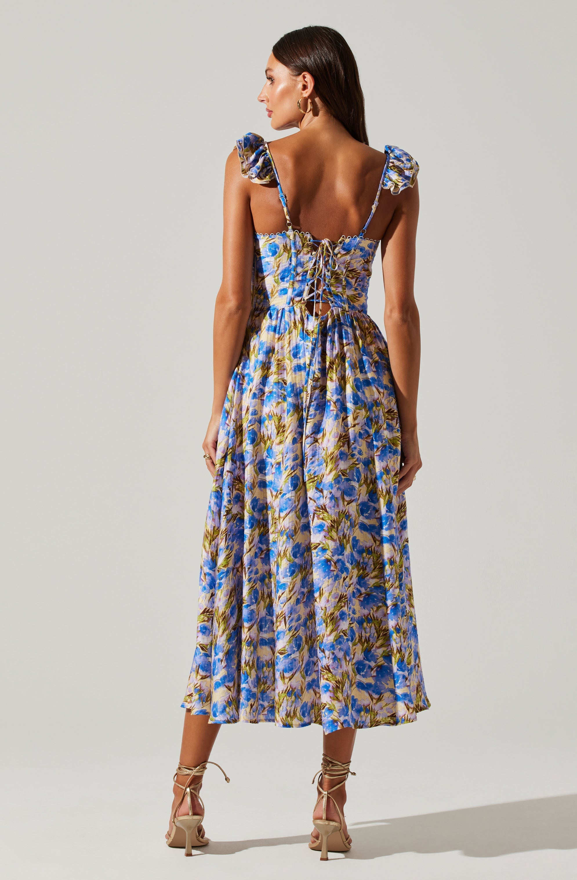 Wedelia Floral Midi Dress 4/30