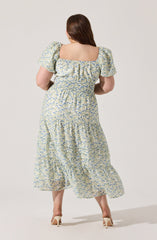 Florentina Floral Tiered Maxi Dress