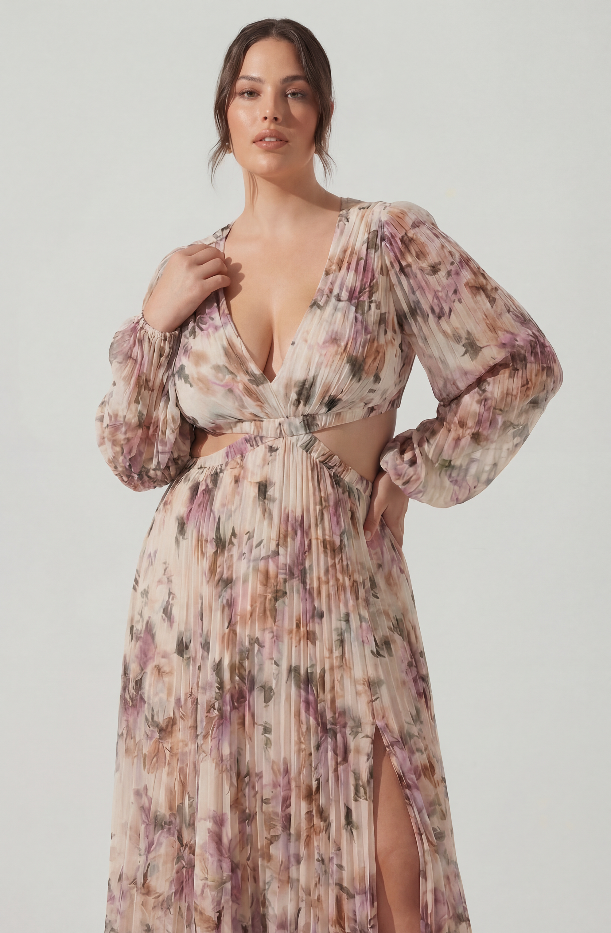 Revery Floral Long Sleeve Maxi Dress