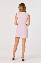 Kesari Sleeveless Blazer Mini Dress
