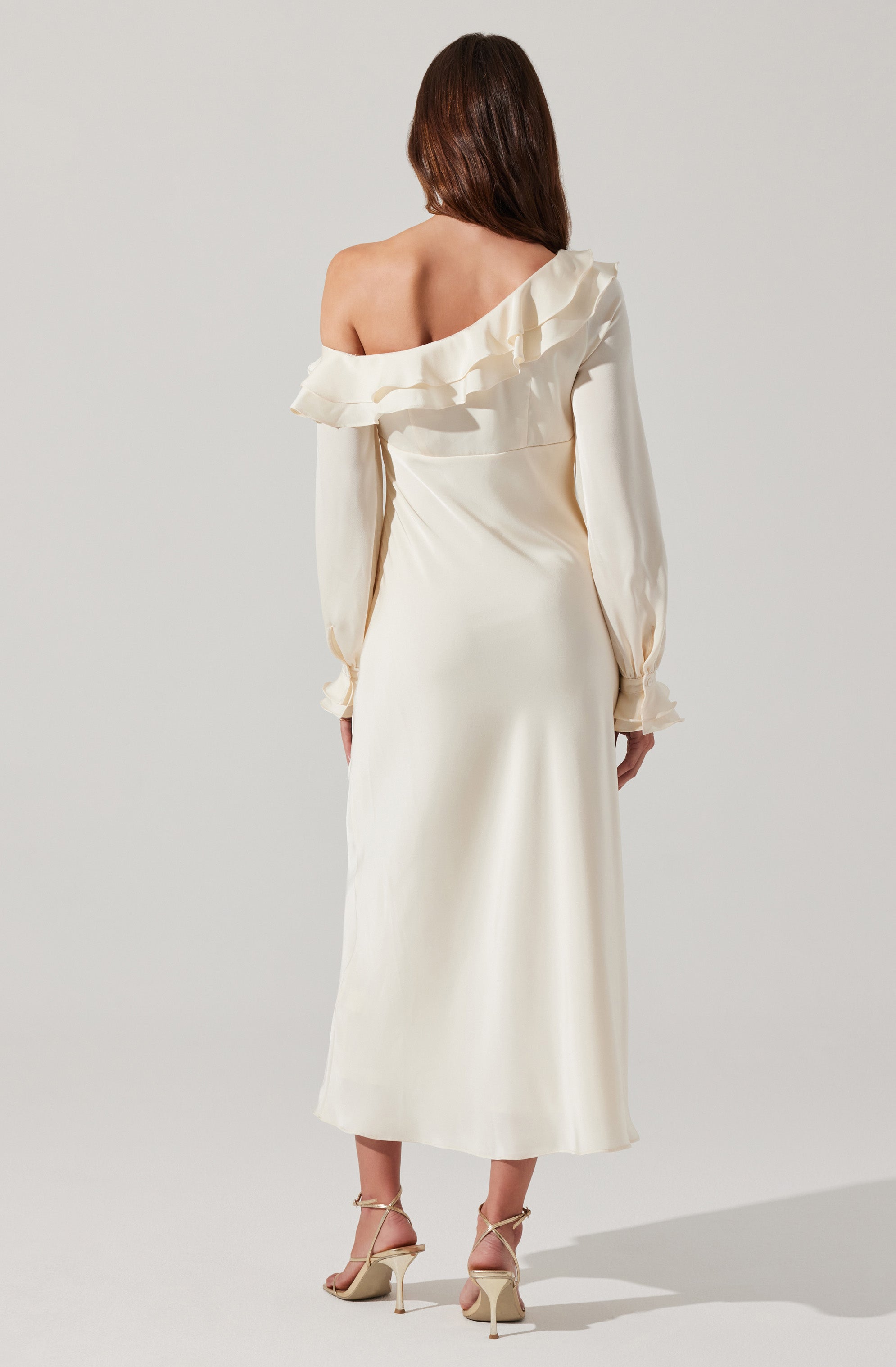 Coraline Satin Midi Dress