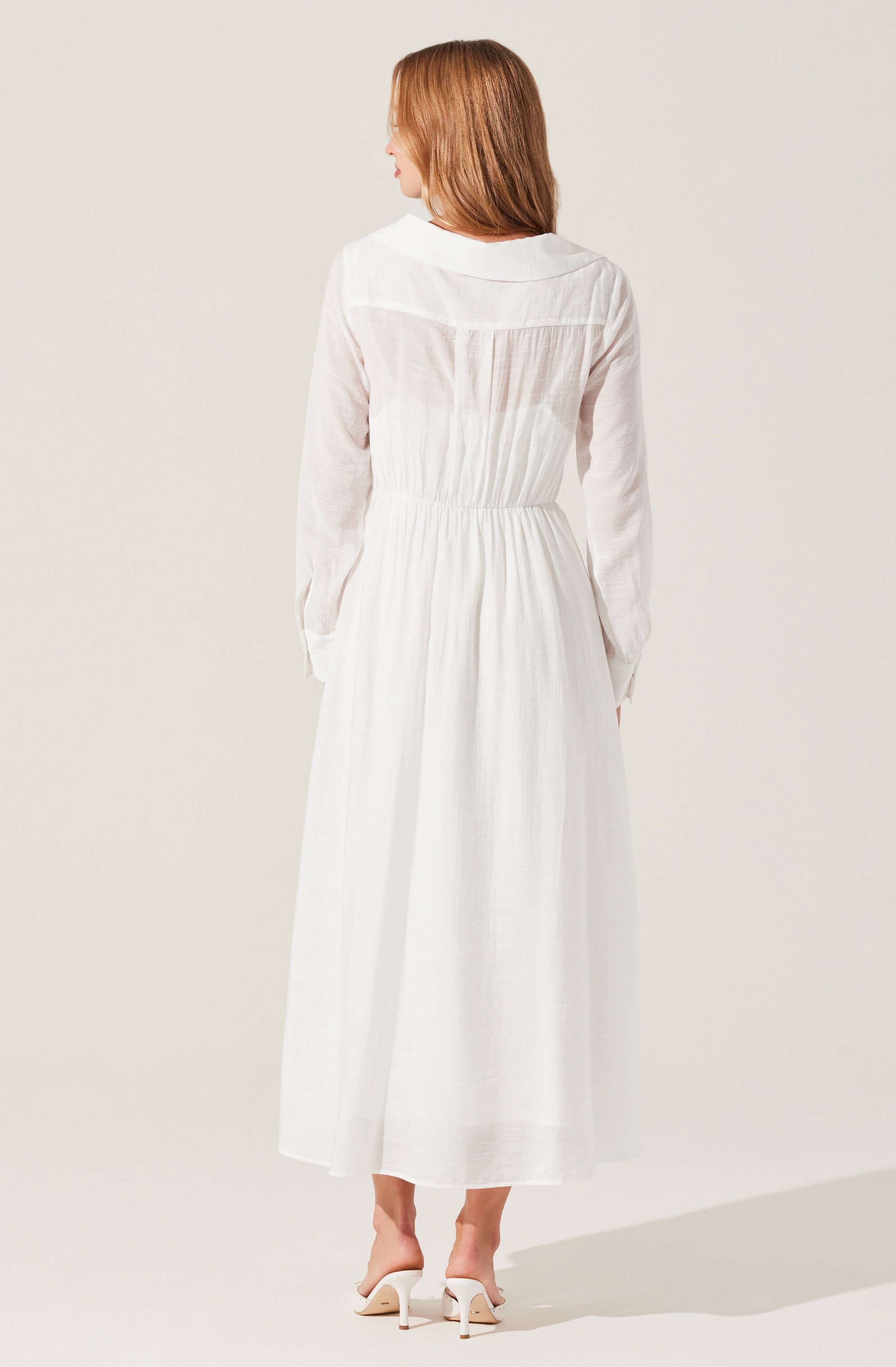 Diell Pleated Midi Dress