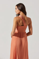 Rasya Pleated Maxi Dress 3/30