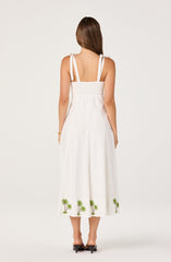 Shiann Embroidered Midi Dress