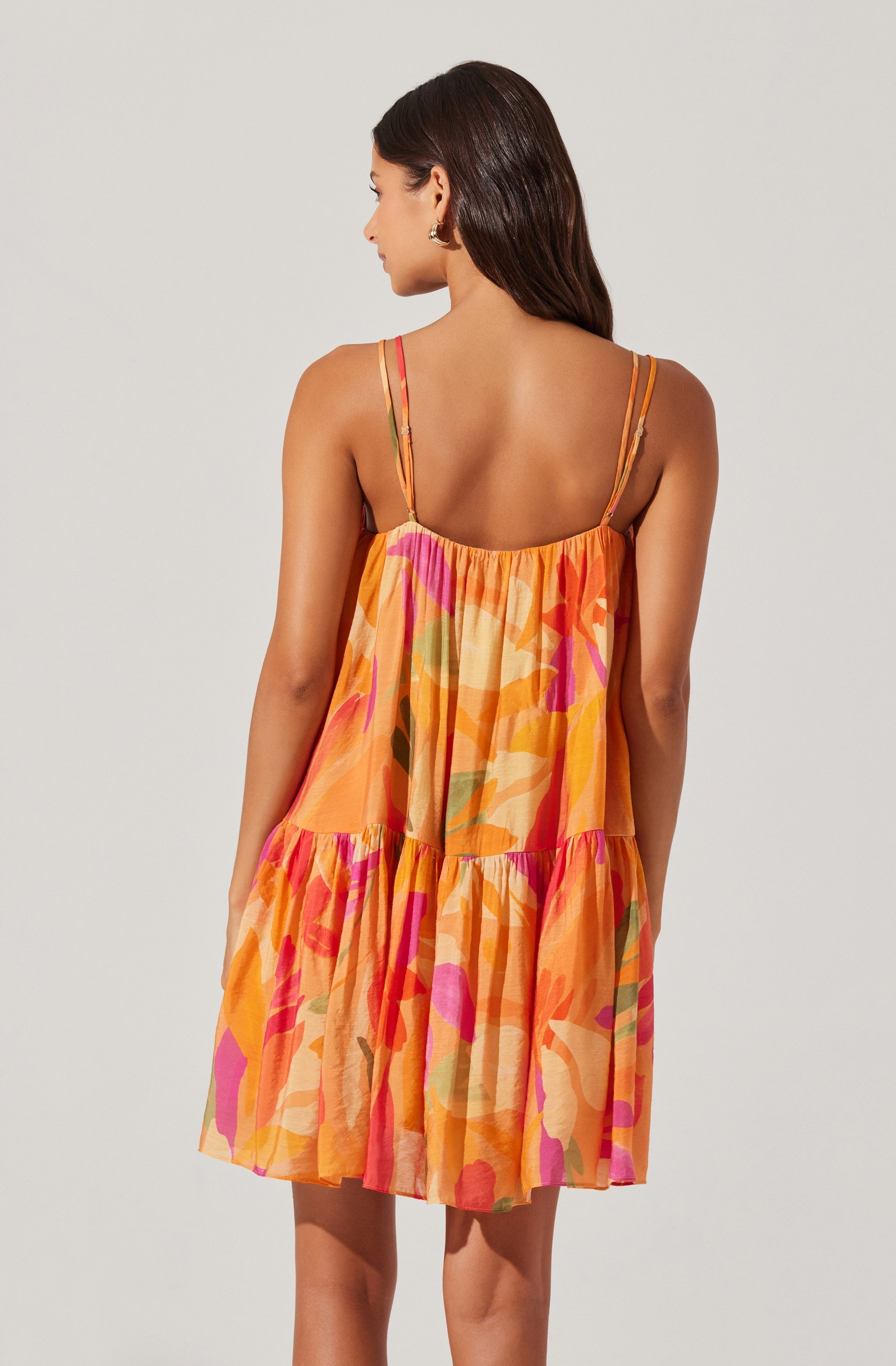 Keala Floral Mini Tent Dress