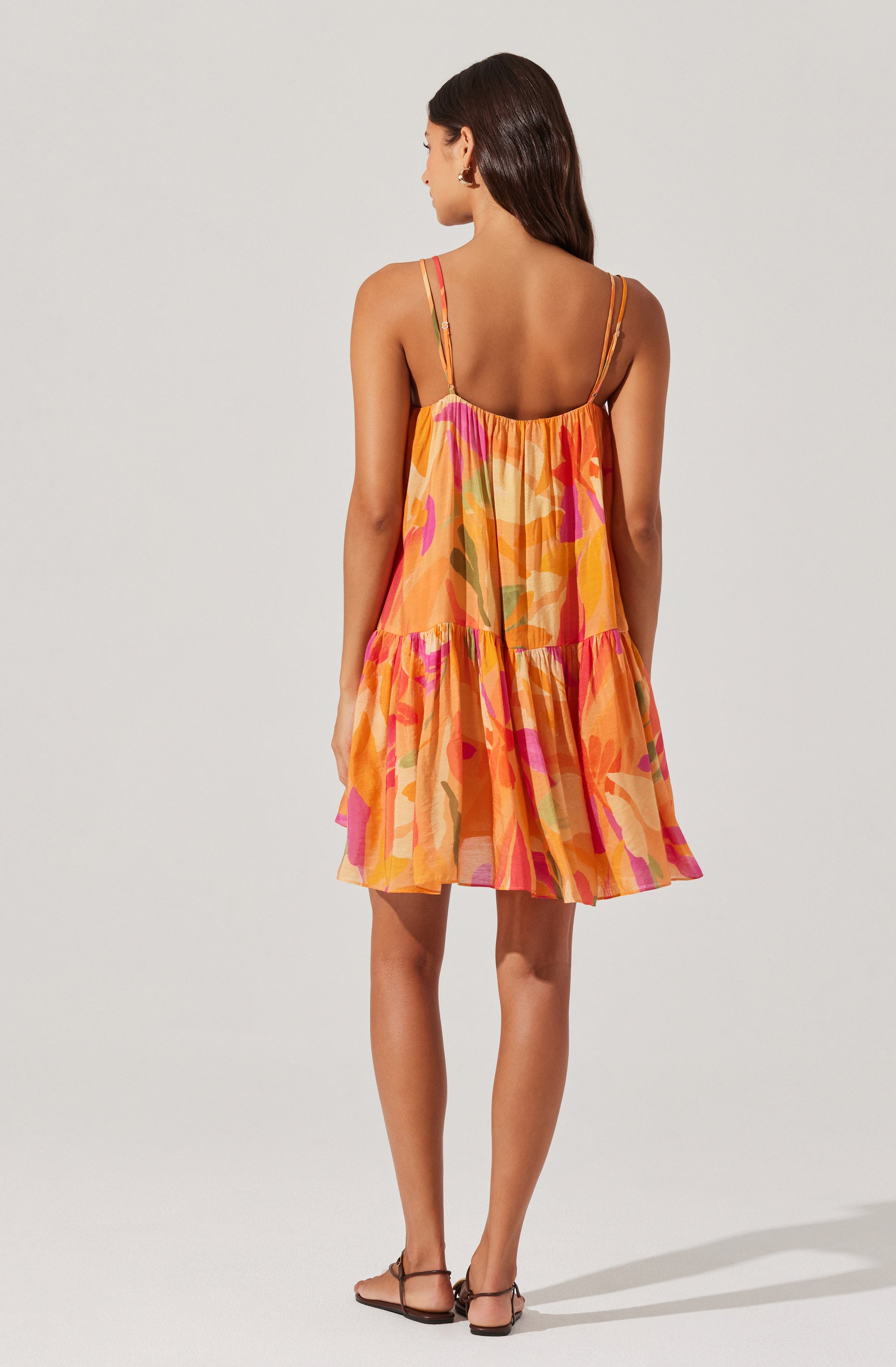 Keala Floral Mini Tent Dress