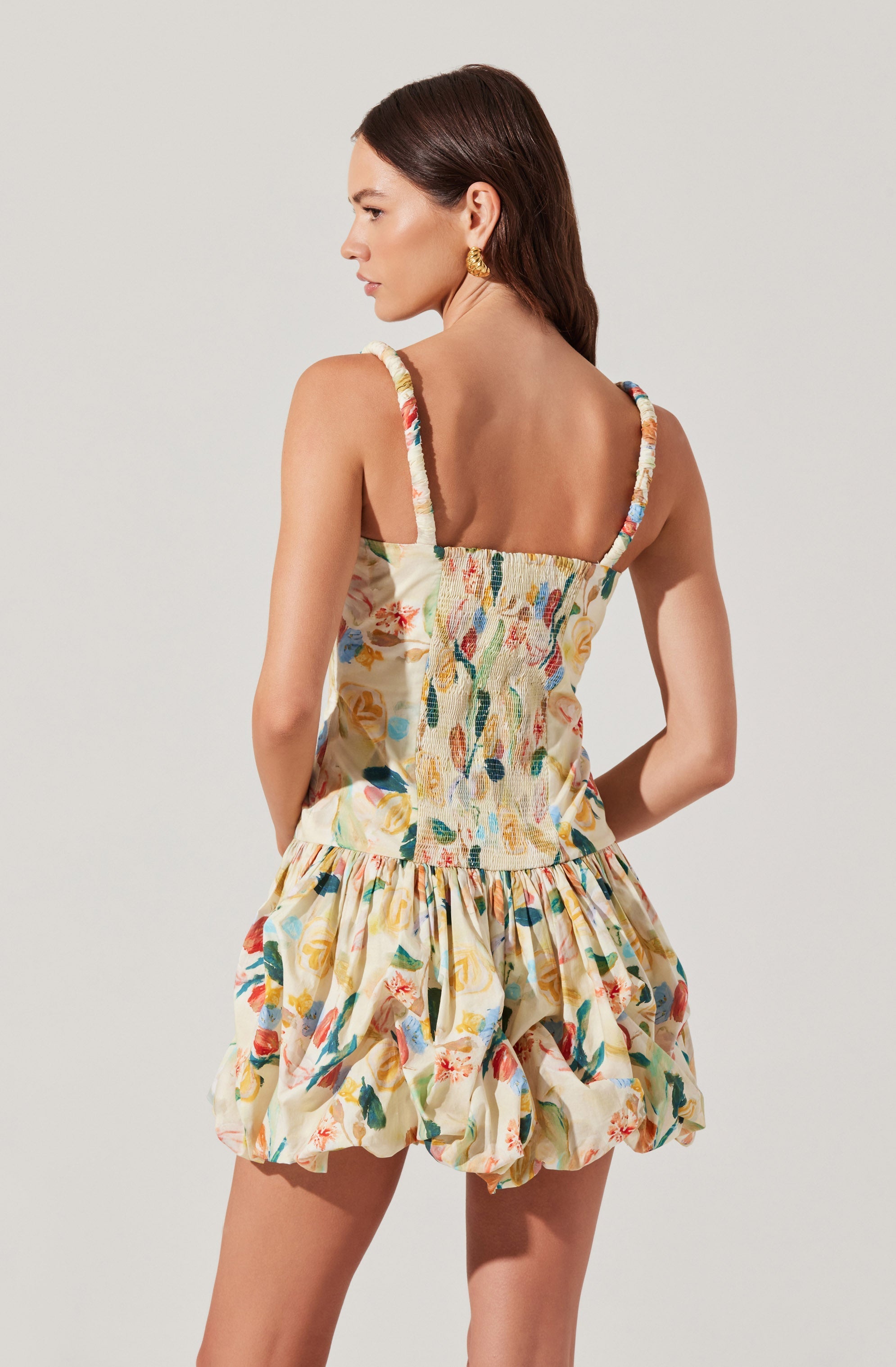 Keyla Floral Bubble Dress