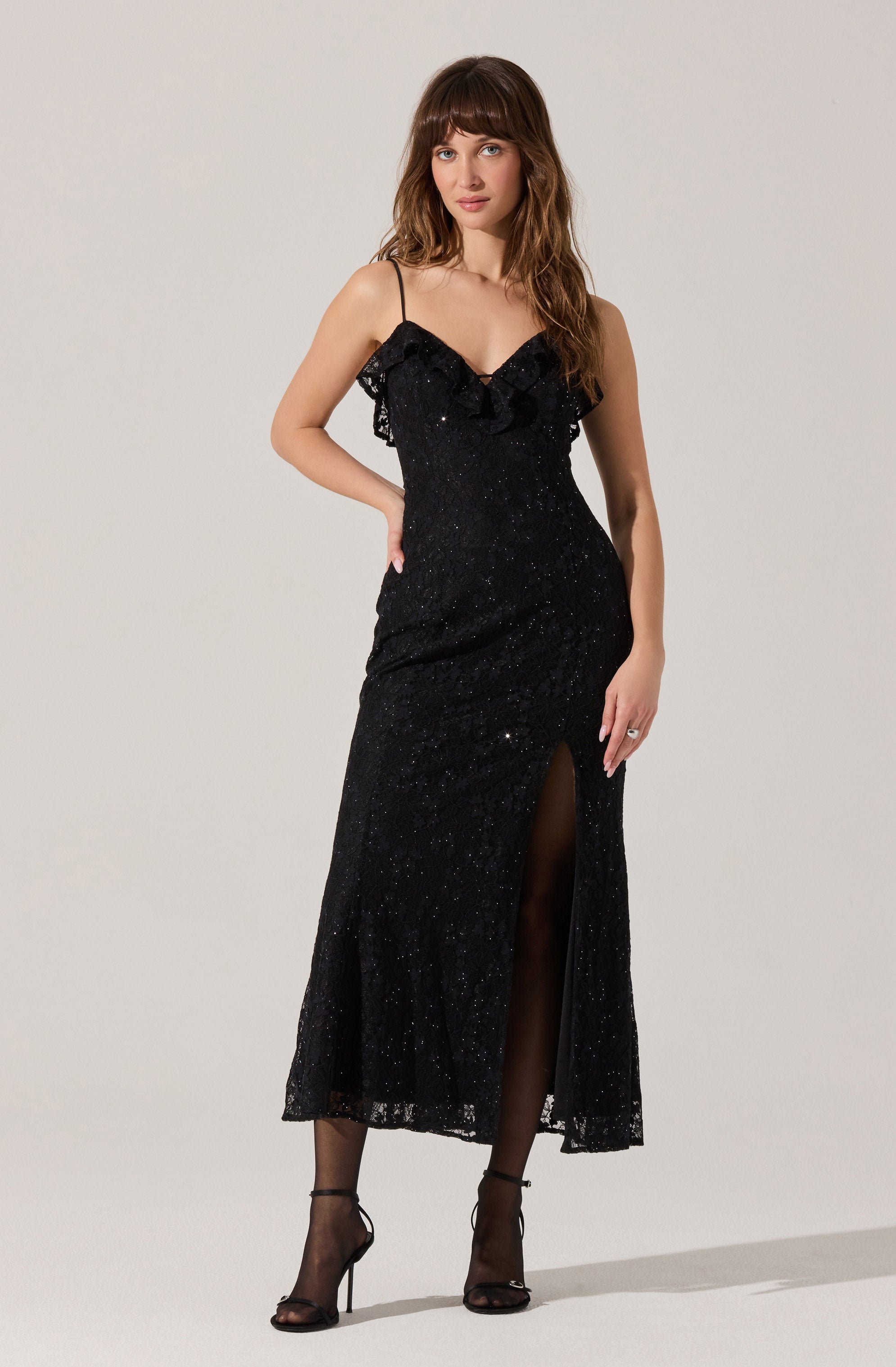 Leonie Floral Lace Maxi Dress