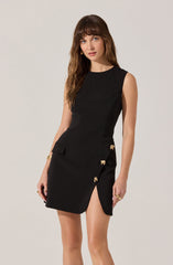 Nixie Tailored Split Skirt Dress
