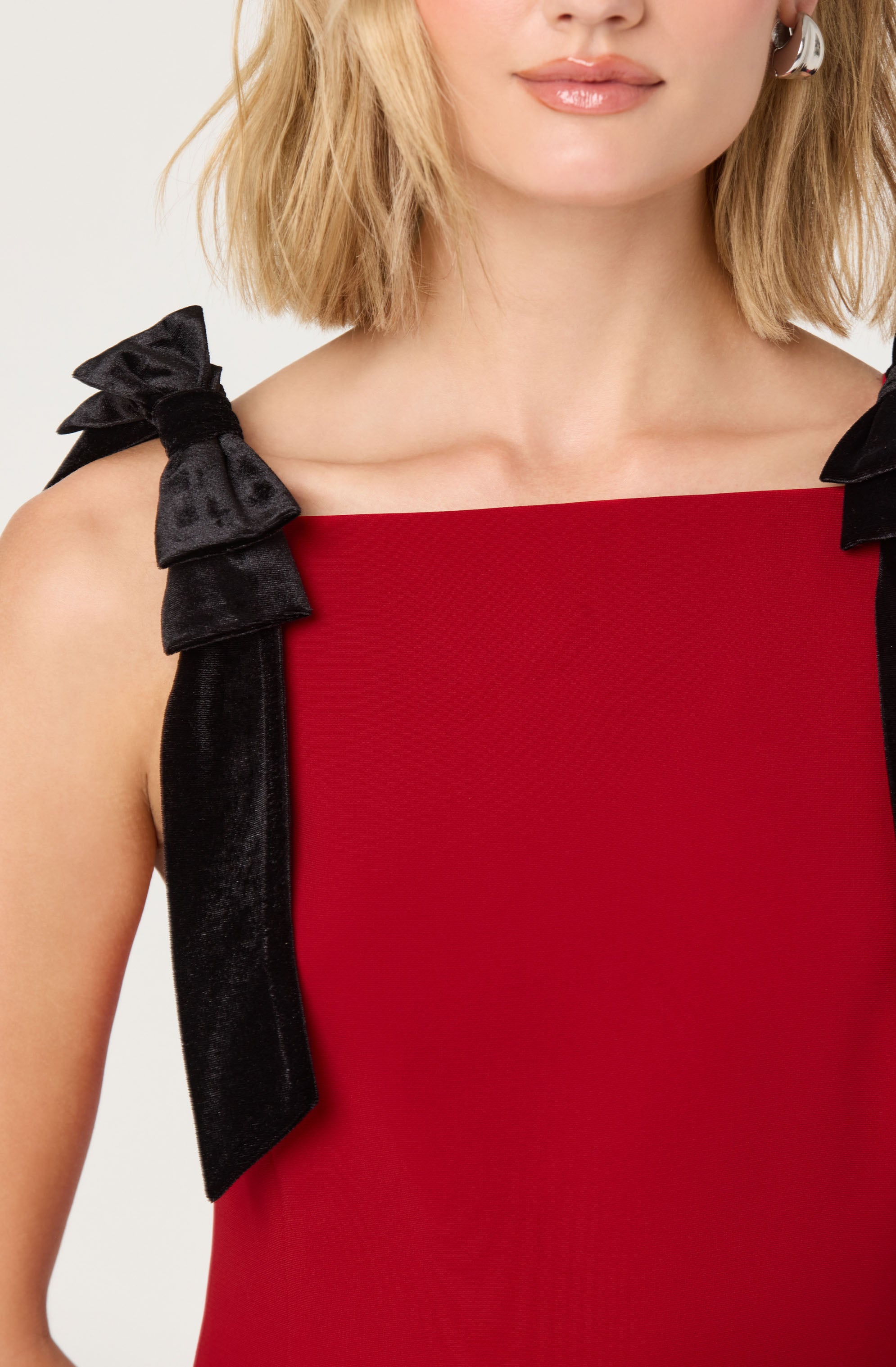 Ambria Bow Mini Dress