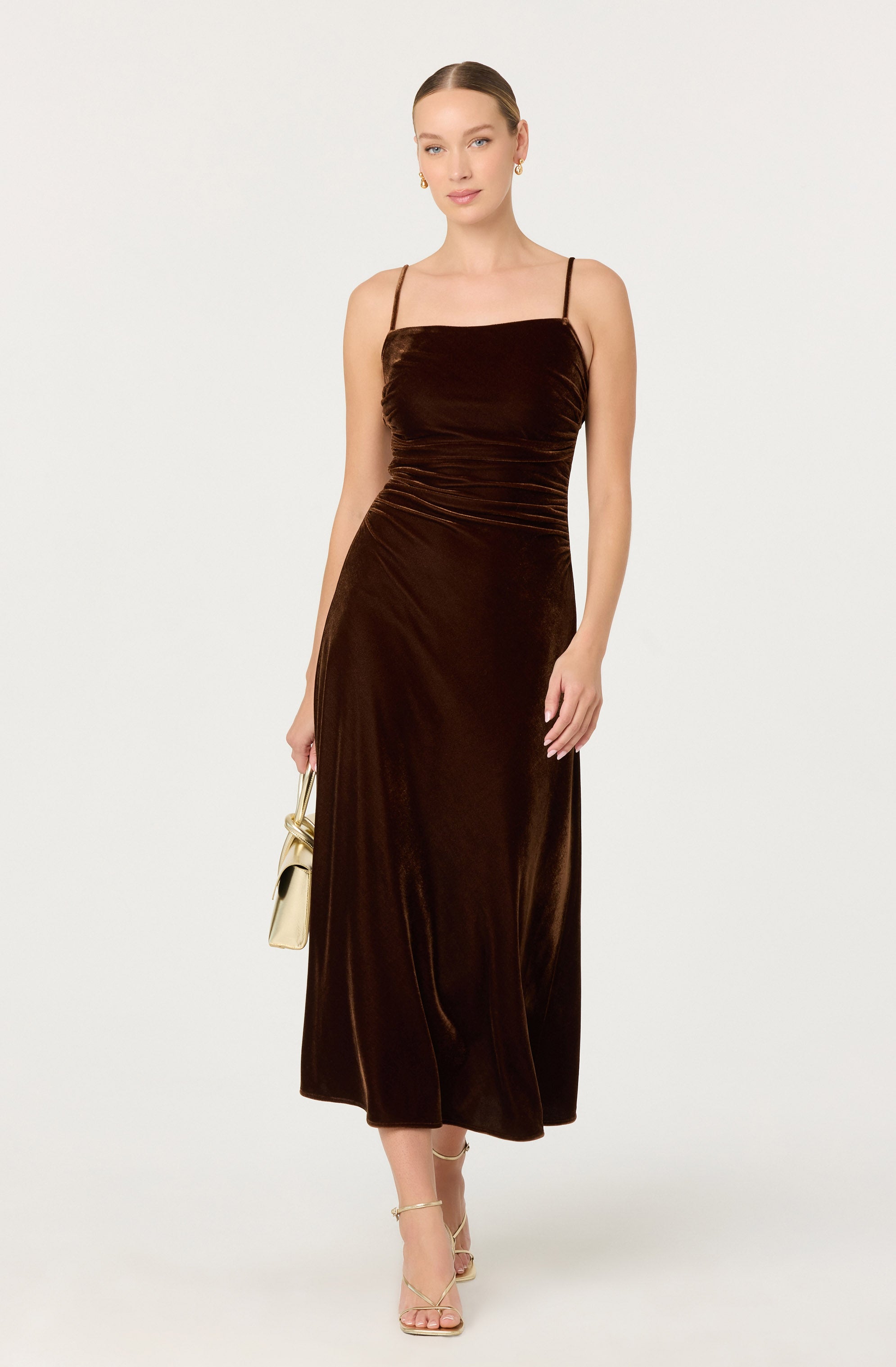 Valery Velvet Maxi Dress