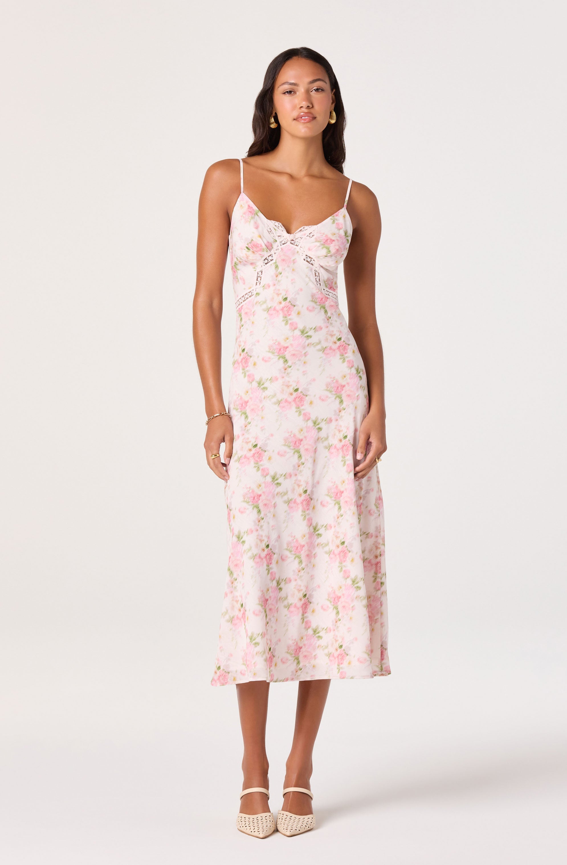 Liran Floral Midi Dress