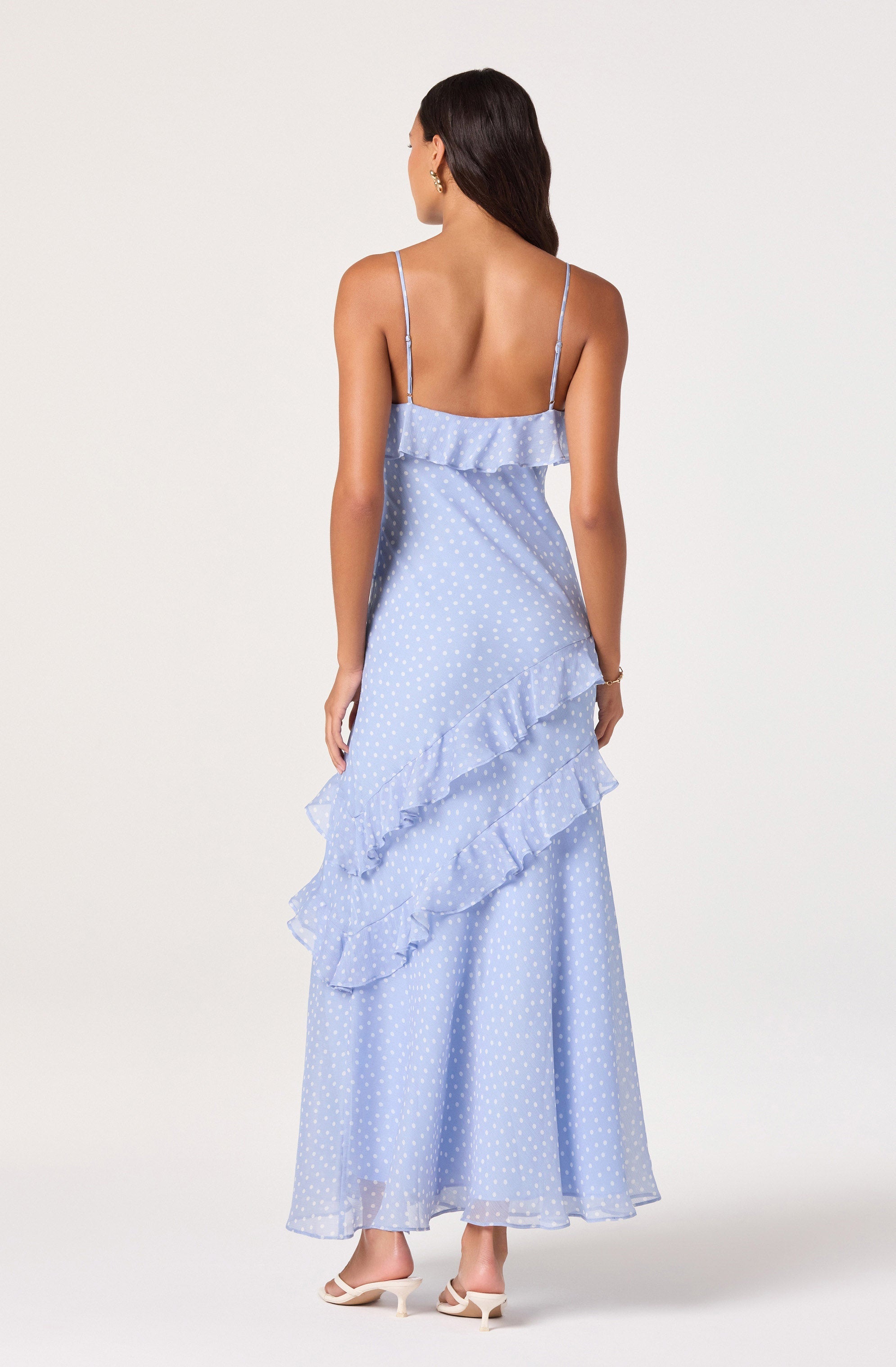Amiya Floral Chiffon Maxi Dress