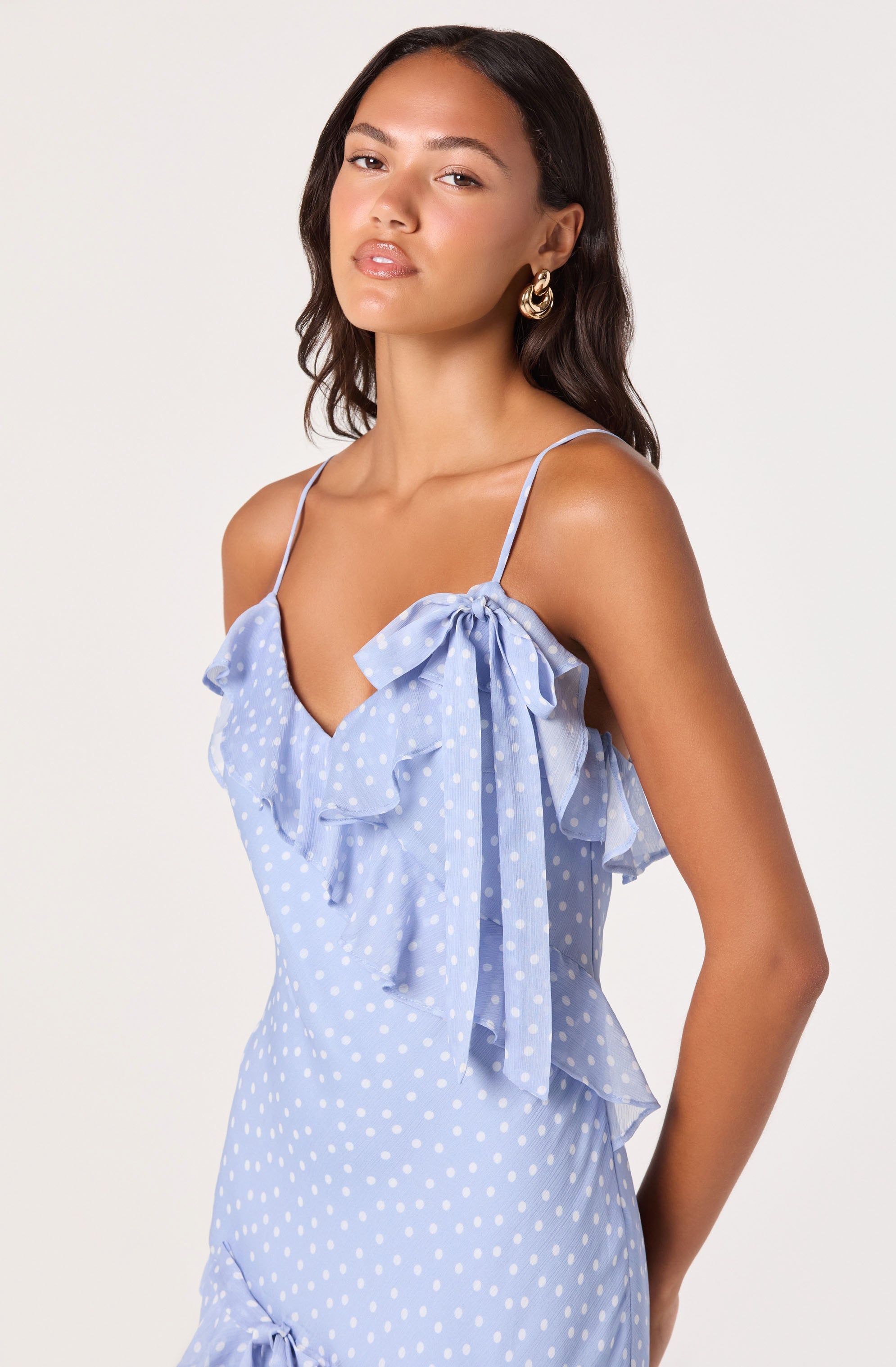 Amiya Floral Chiffon Maxi Dress