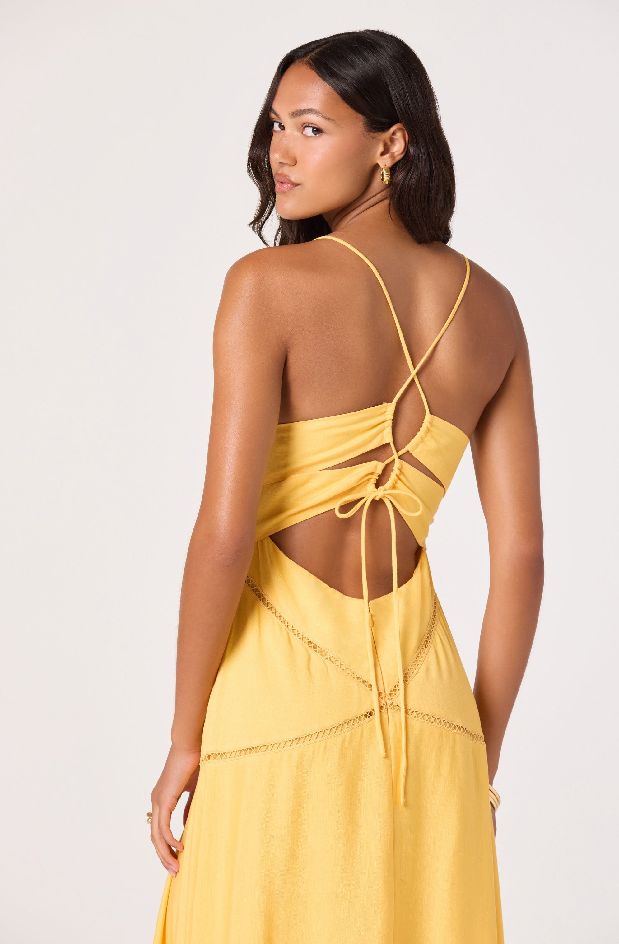 Lainey Eyelet Midi Dress