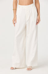 Milani Linen-Blend Trouser Pants