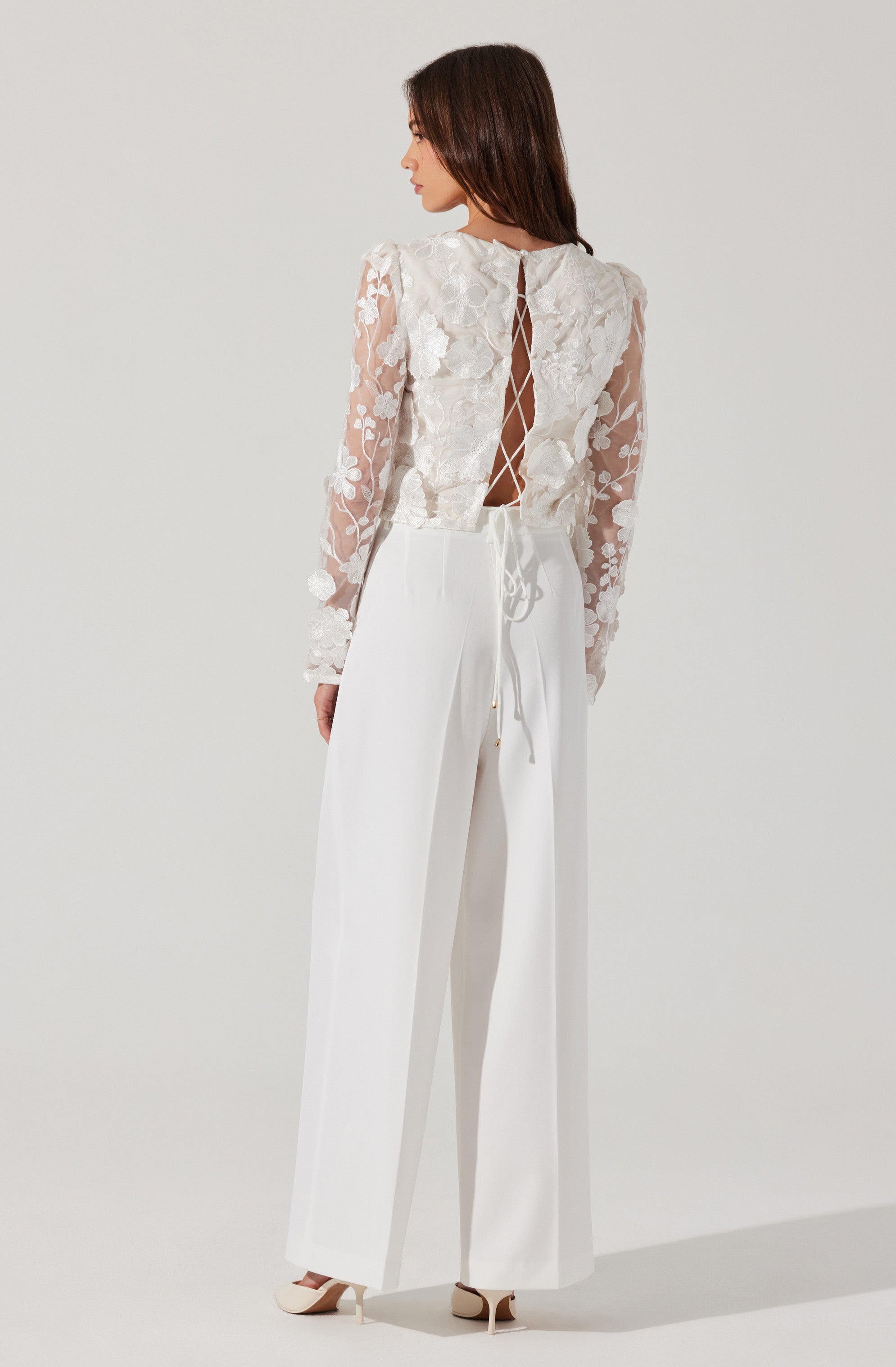 Milani Wide Leg Trouser Pants