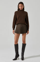 Hina Plaid Pleated Skort