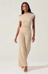 Keir Textured Knit Pants