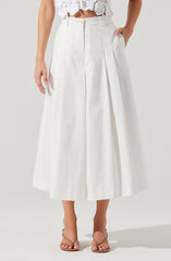 Rowen Pleated Culotte Pants