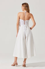 Rowen Pleated Culotte Pants