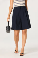 Quillie Pleated Bermuda Shorts