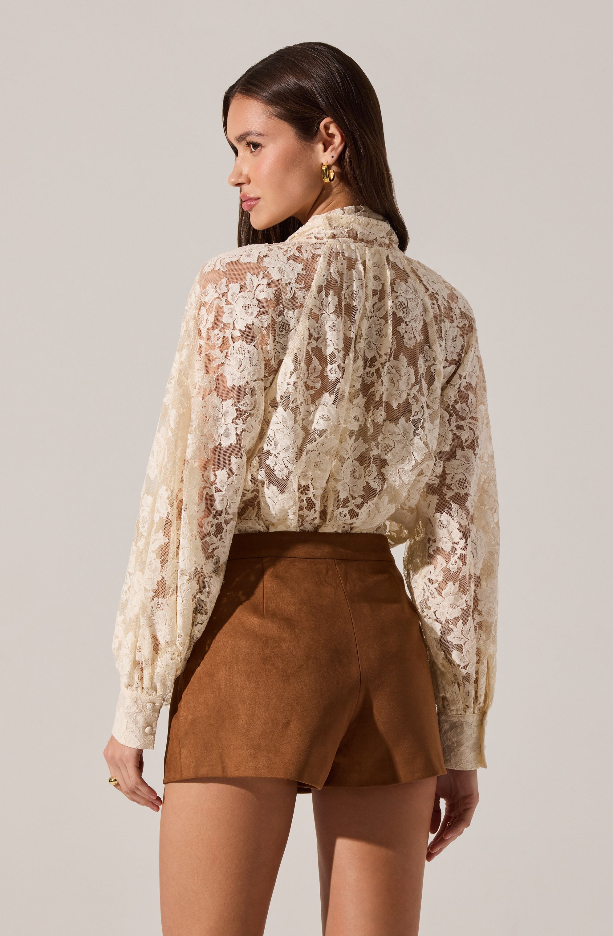Jude Faux Suede Shorts