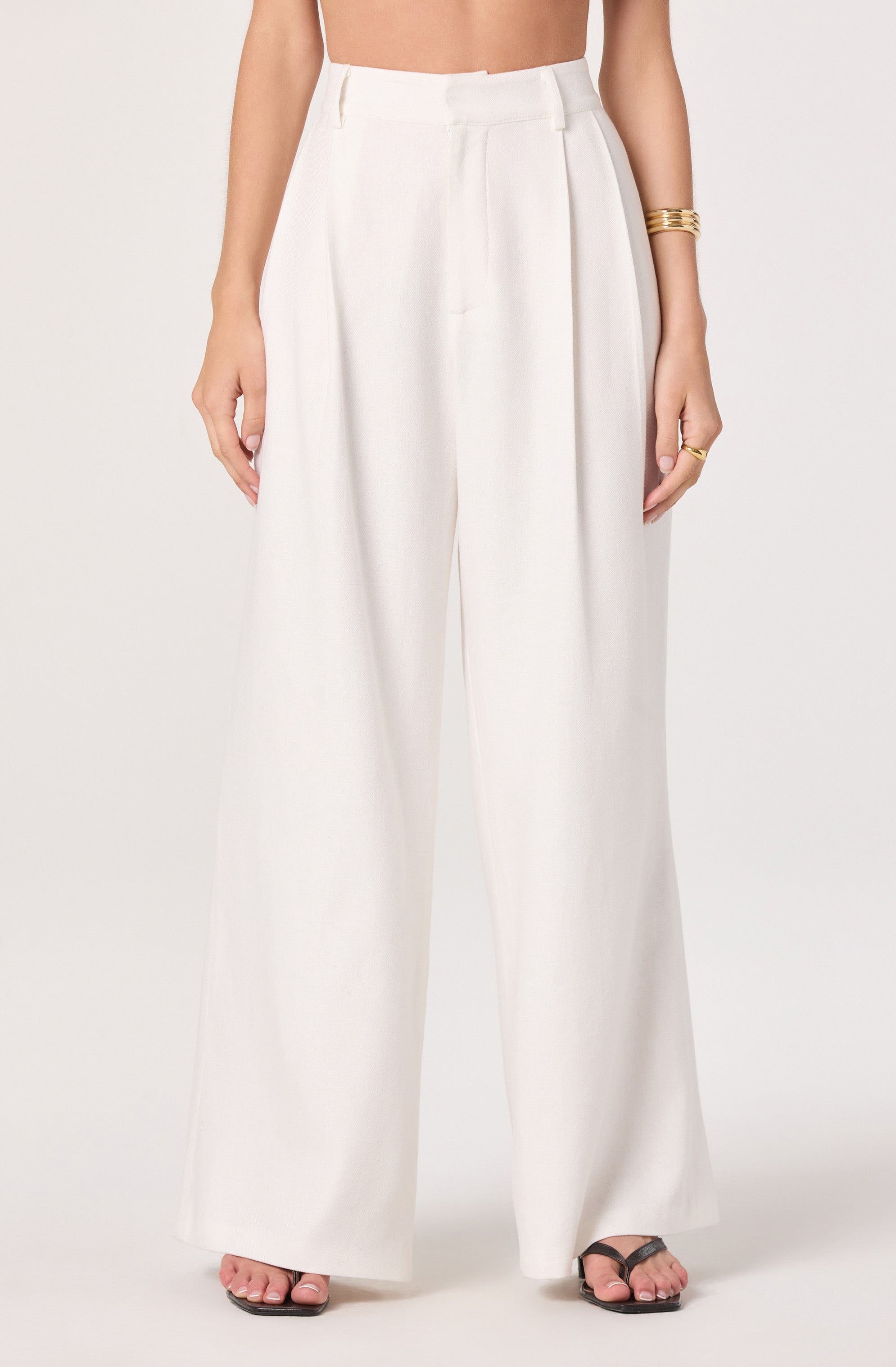 Talulla Wide-Leg Linen Pants