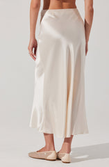 Windey Satin Maxi Skirt
