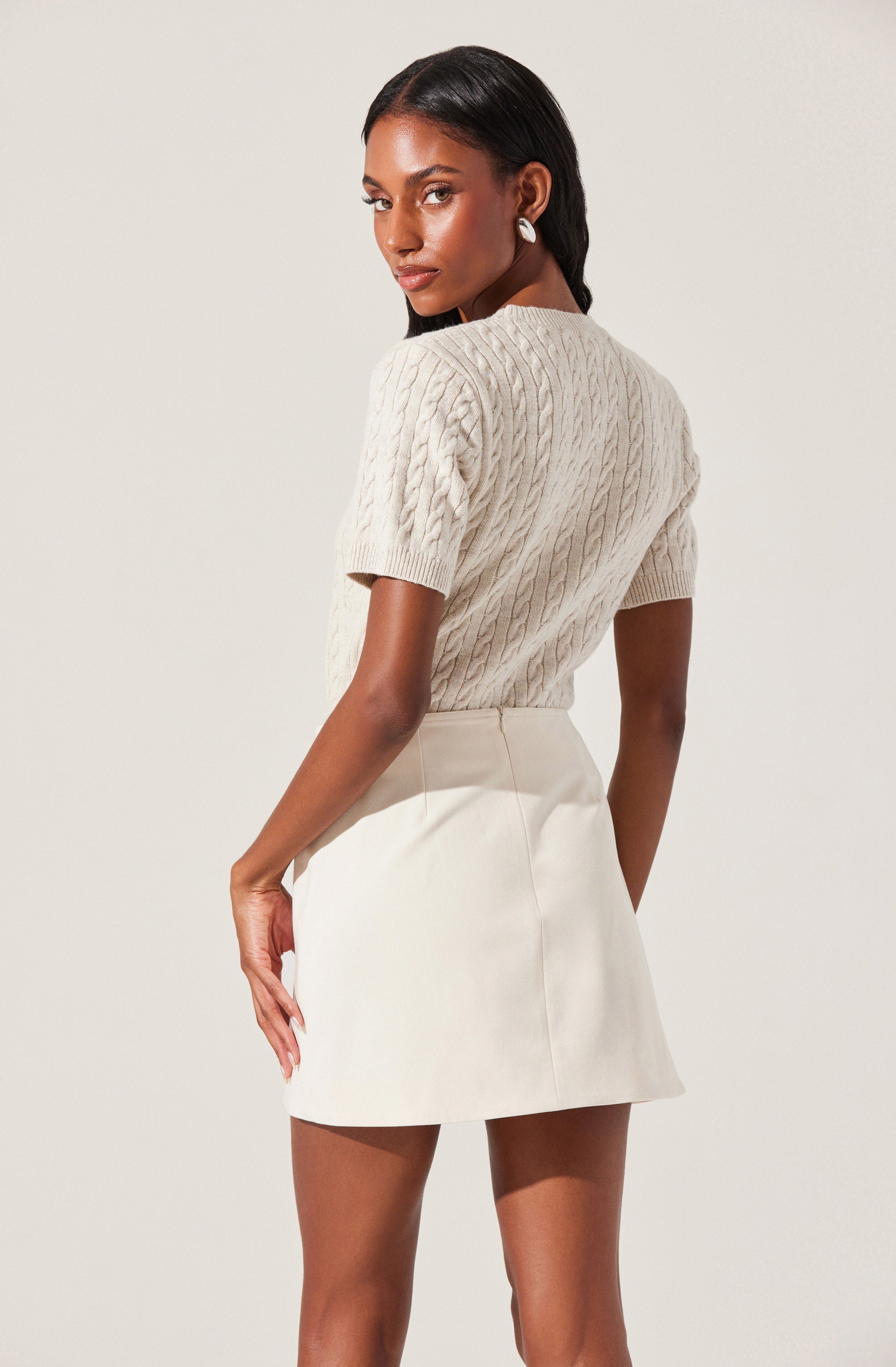 Sevyn Belted Wrap Skirt
